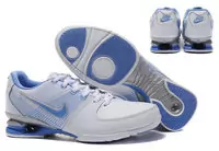 nike shox rival bleu blanc shox femmes